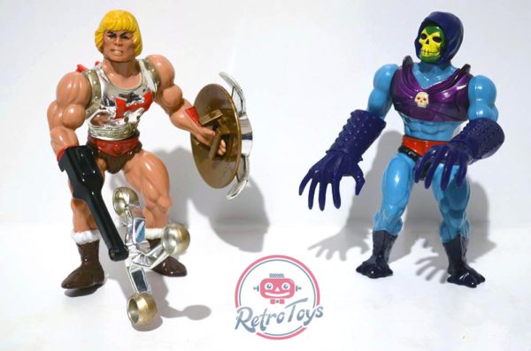FLYING FISTS HE-MAN (MUSCLOR L'ECLAIR) TERROR CLAWS SKELETOR (SKELETOR LE RAPACE)